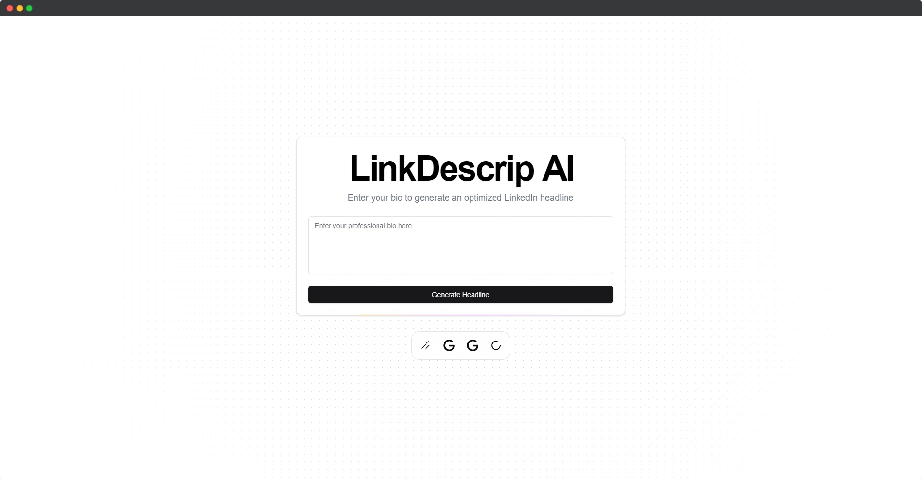 LinkDescrip AI